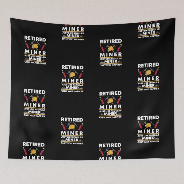 Item preview, Funny Happy Retired Miner designed and sold by livegood.
