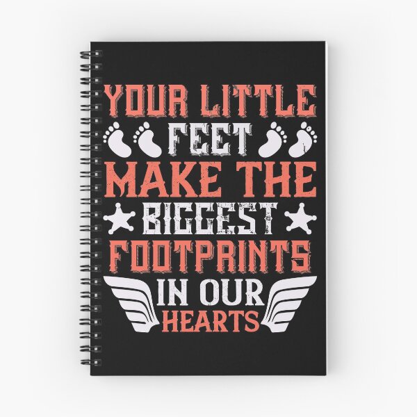 Item preview, Your Little Feet, Make The Biggest Footprints In Our Hearts designed and sold by GoodVibeDesign.