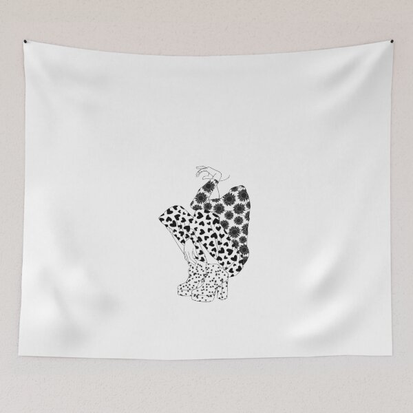 Item preview, Fashion illustration artwork designed and sold by BotanicalStudy.