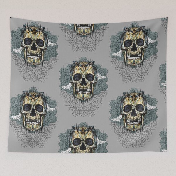 Item preview, Deathshead In Flames designed and sold by Jon MDC.