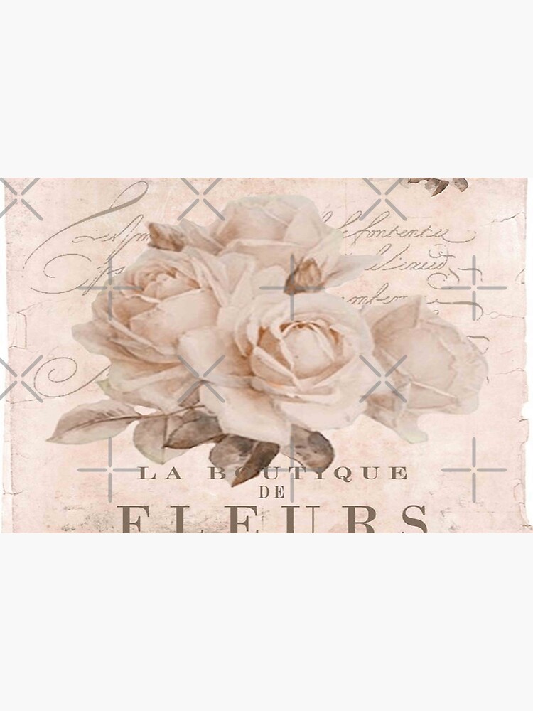 french vintage roses by love999