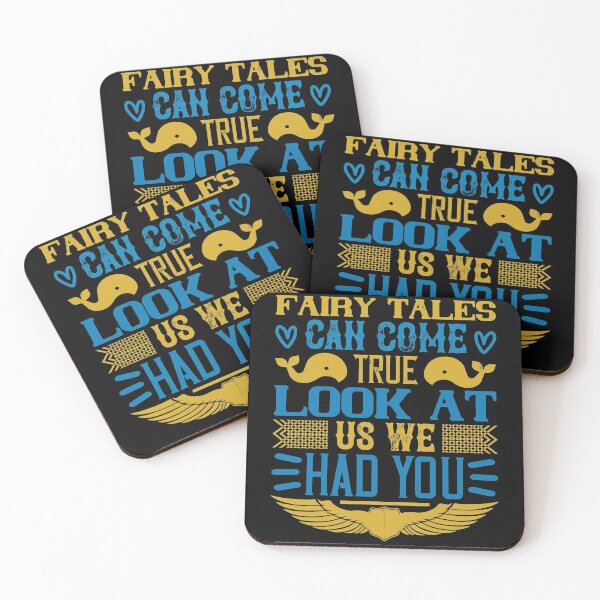 Item preview, Fairy Tales Can Come True. Look At Us We Had You designed and sold by GoodVibeDesign.