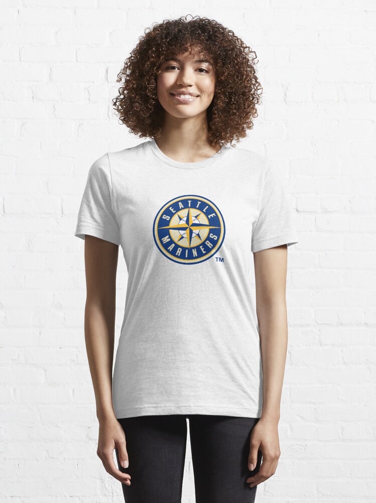 Seattle Mariners Triple Scoop Tee Shirt Women's 3XL / White