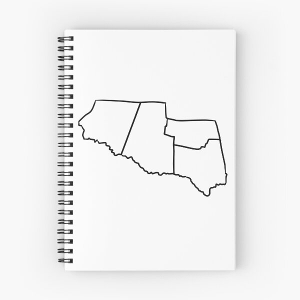Item preview, RGV Counties Outline designed and sold by RGVandMe.