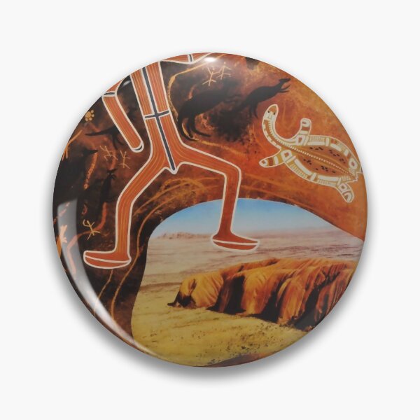 Artikelvorschau, Central Australia vintage travel poster entworfen und verkauft von stickart-marek.