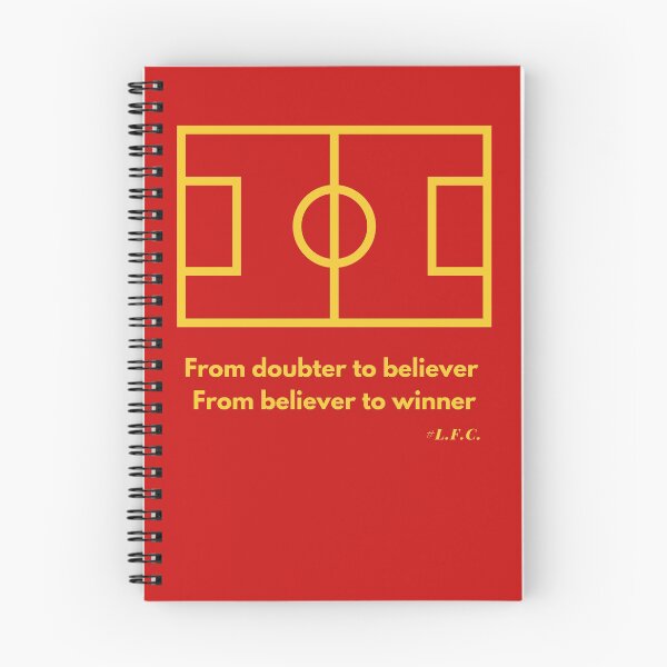 Item preview, From doubter to believer, From believer to winner, Liverpool shirt designed and sold by Aomam.