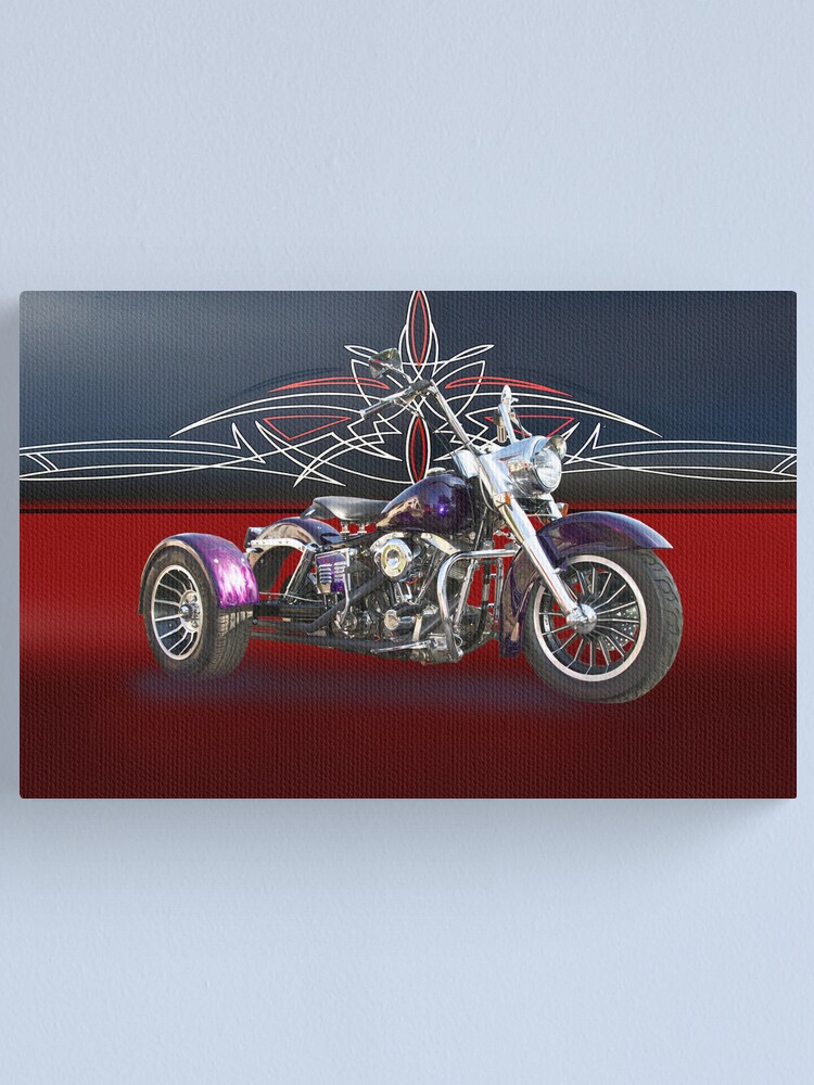 1979 Harley-Davidson Shovelhead Trike Canvas Print
