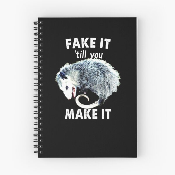 Item preview, Fake It Til You Make It Shirt Funny Opossum designed and sold by Kathrine2302.
