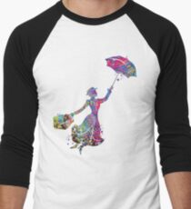 Mary Poppins Baseballshirt für Männer