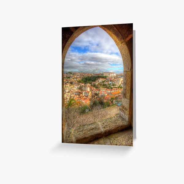 Window On The World Greeting Card