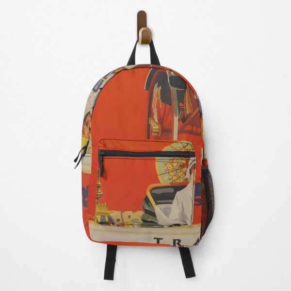 Item preview, Manila HongKong Japan vintage travel poster designed and sold by stickart-marek.