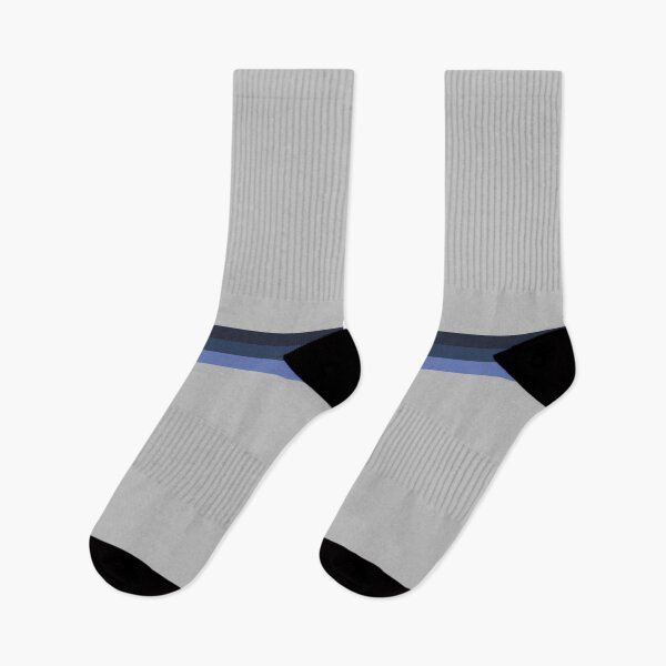 Artikelvorschau, Abstrakte Minimalistische Blaue Streifen auf Grau entworfen und verkauft von Retro-Rocket.