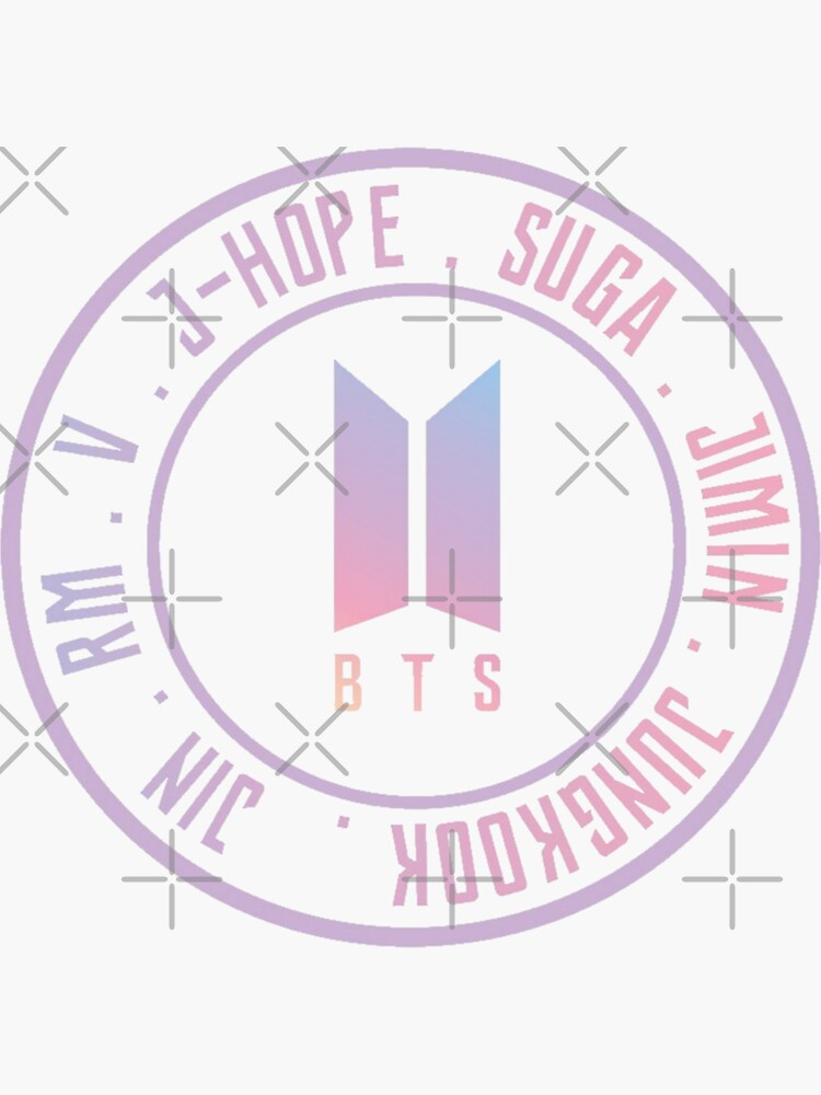 Print n Cut BTS Stickers, Printable BTS Stickers-Instant Download Party  Supplies, Scrapbooking - DIY Labels Bagtan Kpop