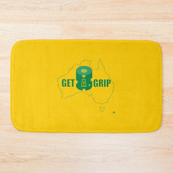 Item preview, "Get a Grip" Australia - Toilet Humour T-Shirt and merchandise design.by JohnnyMyass designed and sold by JohnnyMyass.
