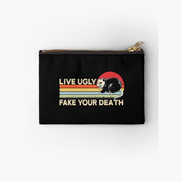 Item preview, Live Ugly Fake Your Death Retro Vintage  designed and sold by rebeccabai442.