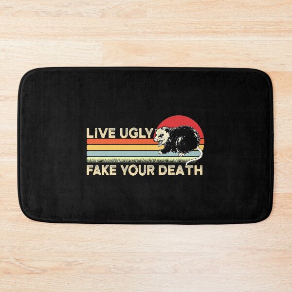 Item preview, Live Ugly Fake Your Death Retro Vintage  designed and sold by rebeccabai442.