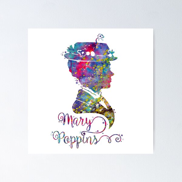 Vista previa del artículo con la obra «Mary Poppins», diseñado y vendido por bittermoon.