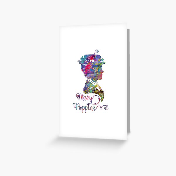 Mary Poppins Greeting Card