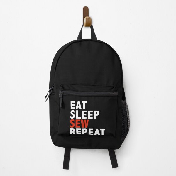Item preview, Eat Sleep Sew Repeat Sewing Seamstress designed and sold by losttribe.
