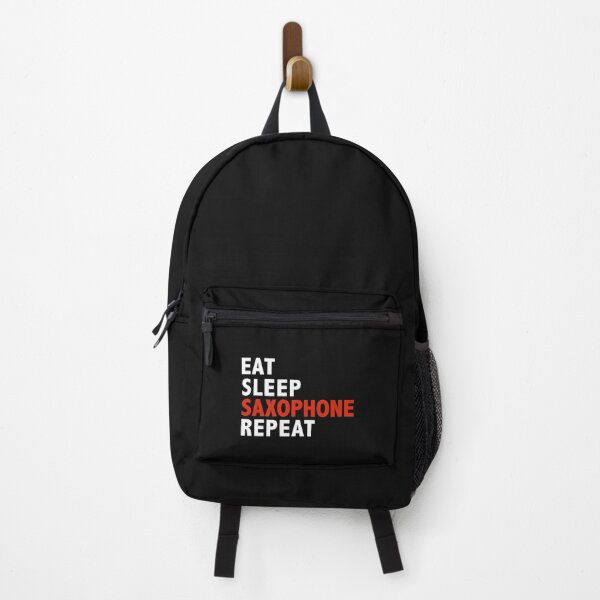 Item preview, Eat Sleep Saxophone Repeat Saxophone Players designed and sold by losttribe.