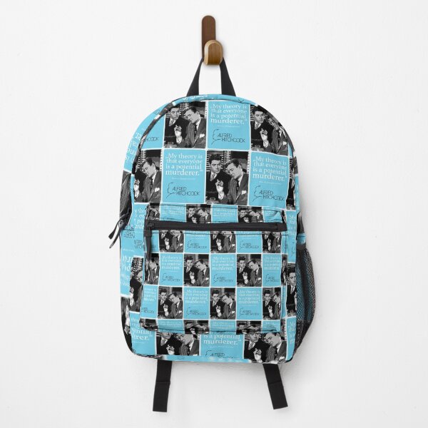 Alfred Hitchcock quote Backpack