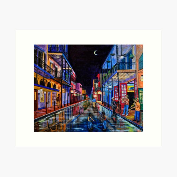 Item preview, Music on Bourbon St. designed and sold by tsita13.