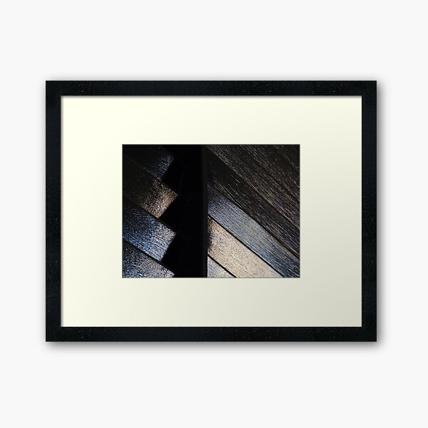 Play of light Framed Art Print