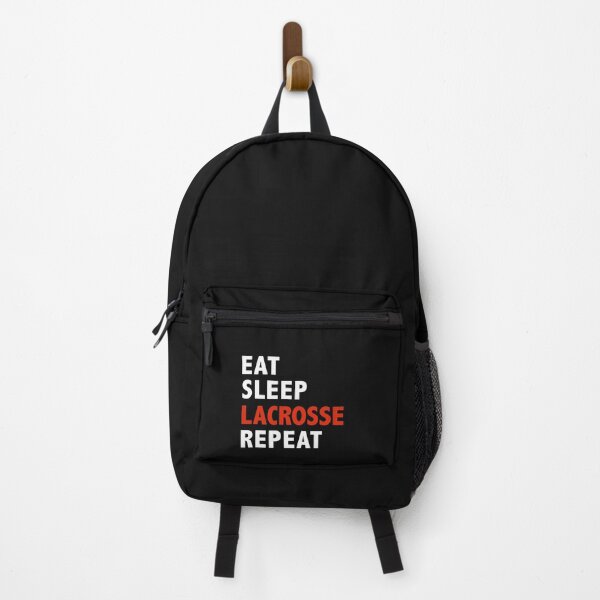 Item preview, Eat Sleep Lacrosse Repeat League Player designed and sold by losttribe.