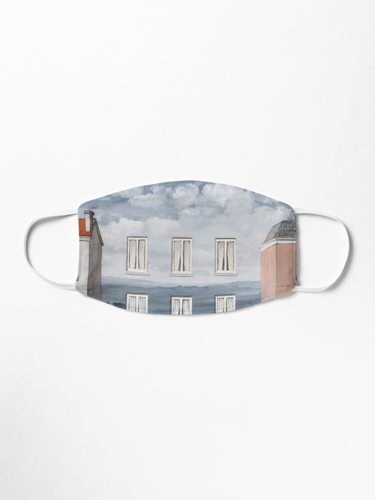 Alternate view of L'état de veille 'The waking state' 1958, Artwork by Rene Magritte For Prints, Posters, Shirts, Bags Men Women Kids Mask