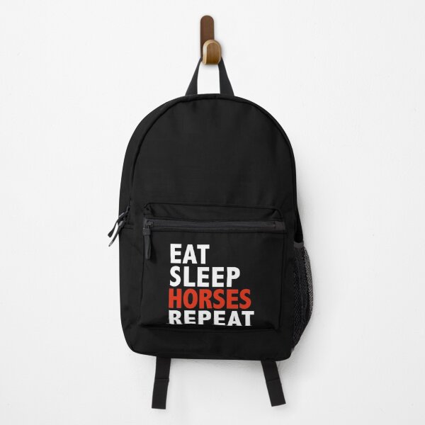 Item preview, Eat Sleep Horses Repeat Ride Equestrian Horse Riding designed and sold by losttribe.