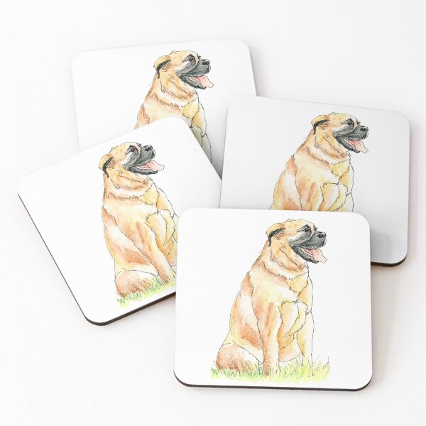 Item preview, Watercolour Boxer Dog designed and sold by Bear Cave Designs.