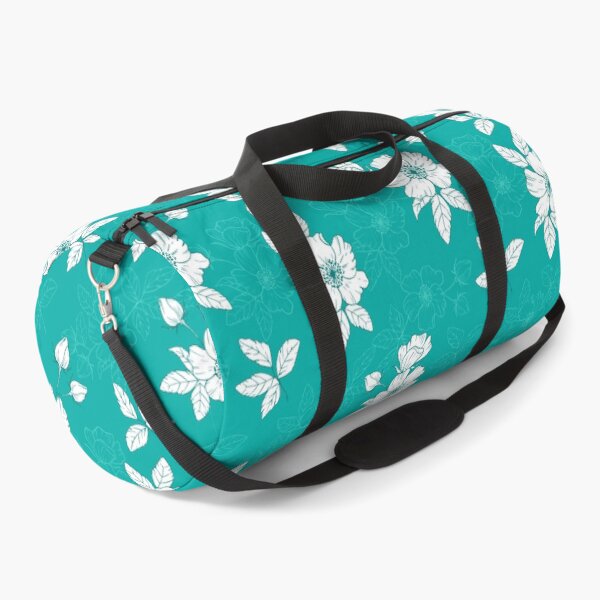 Item preview, Teal flower pattern for summer designed and sold by Katbydesign.