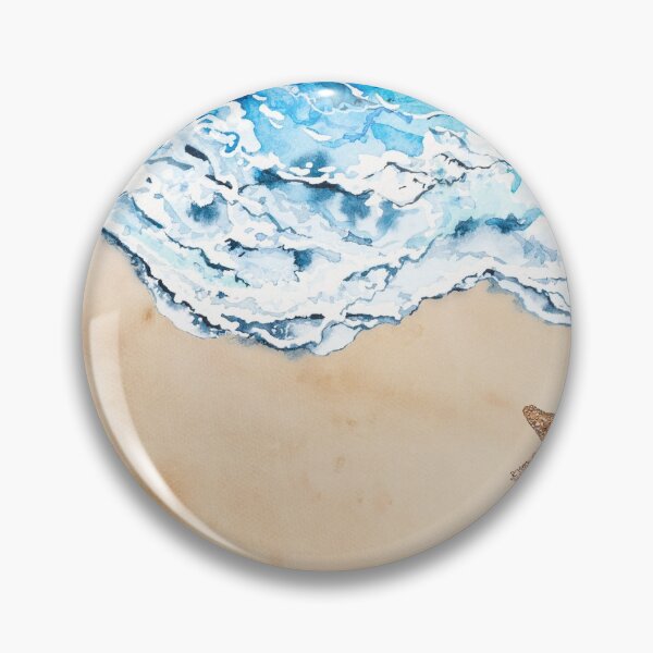 Item preview, Watercolor Beach with Starfish designed and sold by Lisa Casineau.