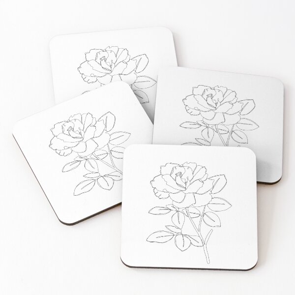 Artikelvorschau, Blumen botanische Strichzeichnung Illustration - Cara entworfen und verkauft von BotanicalStudy.