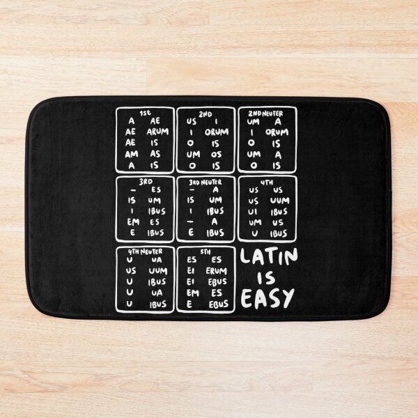 Item preview, Latin Declensions Cheatsheet - Latin Is Easy designed and sold by isstgeschichte.
