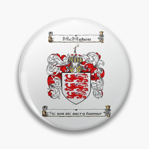 Item preview, McMahon Family Crest and Motto designed and sold by Hibernia29.