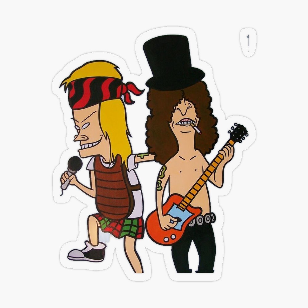 GNR Axl Rose & Slash