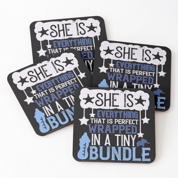 Item preview, She Is Everything That Is Perfect, Wrapped In A Tiny Bundle designed and sold by GoodVibeDesign.