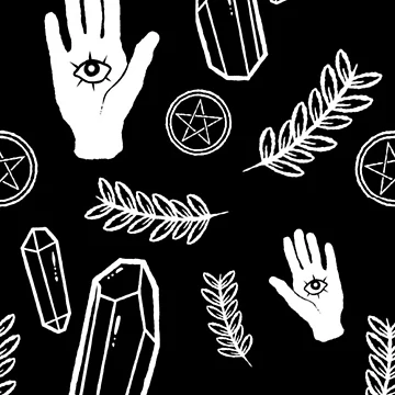 Artwork thumbnail, witchy pattern by Lab___Rat