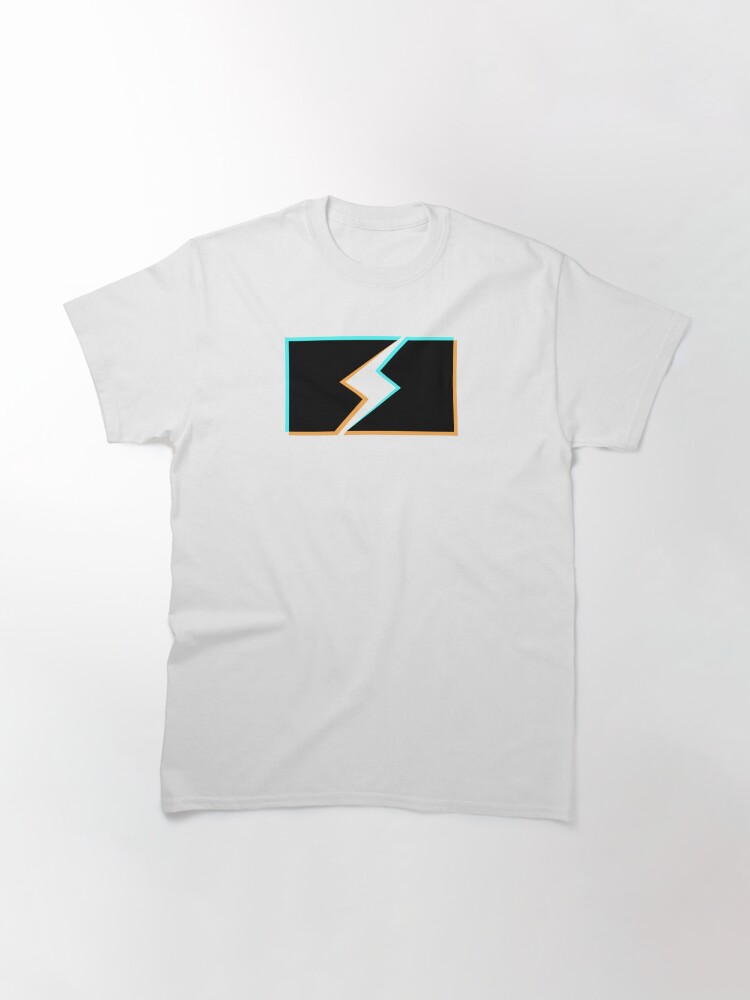 Alternate view of bolt stencil holo graphic Classic T-Shirt