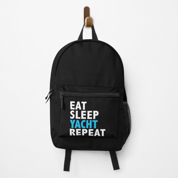 Item preview, Eat Sleep Yacht Repeat Yachting Boating Cruise designed and sold by losttribe.