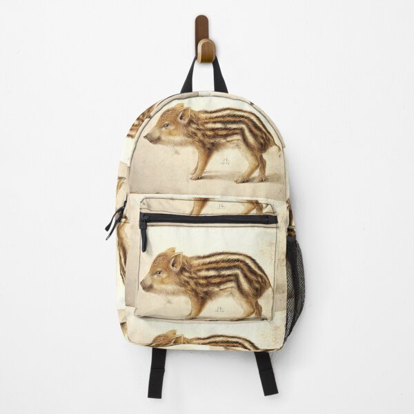 Item preview, WILD BOAR PIGLET Watercolor Animal Drawings designed and sold by BulganLumini.