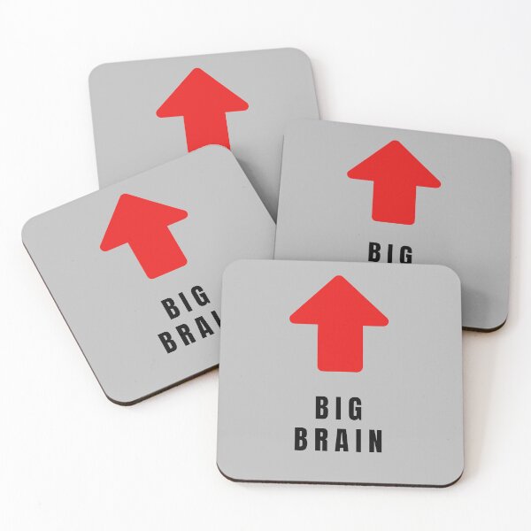 Item preview, Big Brain v2 designed and sold by popsANDmeme.