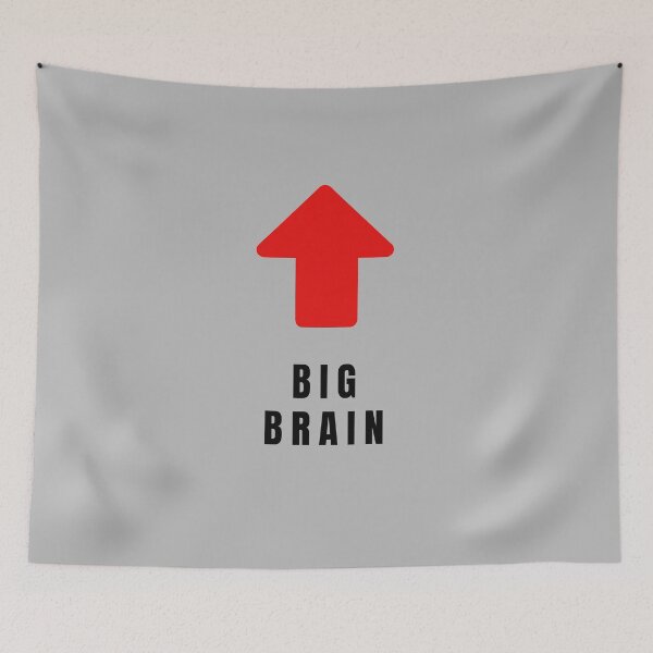 Item preview, Big Brain v2 designed and sold by popsANDmeme.