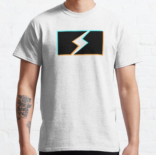 bolt stencil holo graphic - white version Classic T-Shirt