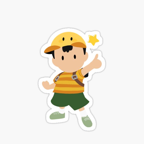 Ness and Kirby Sticker