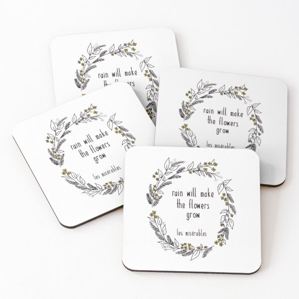 Item preview, Les Miserables Quote Rain designed and sold by dragraceuk.