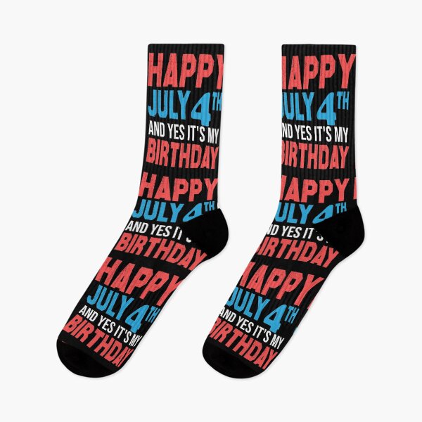 Item preview, Happy Happy July 4th And Yes It's My Birthday T-Shirt - Unisex Mens Funny America Shirt - Vintage USA TShirt Gift for Independence Day 4th of July designed and sold by Mordaimnd ★★★★★.