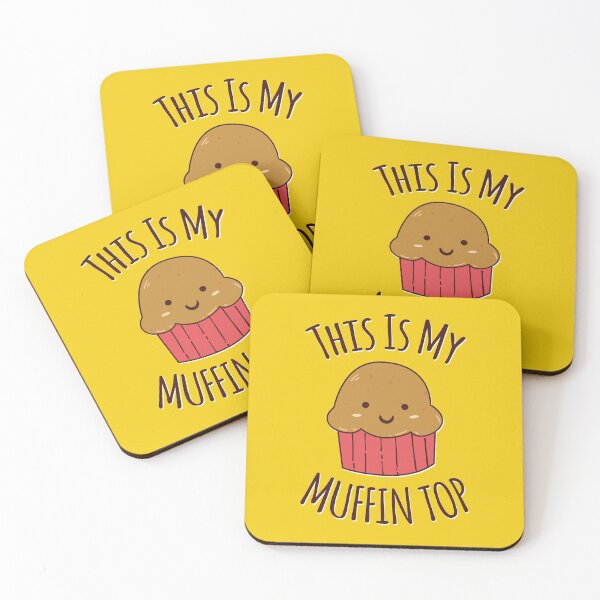 Item preview, This Is My Muffin Top - Baking Pun designed and sold by Delightfully Cynical.