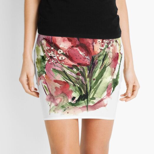The tulips Mini Skirt